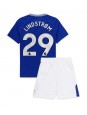 Everton Jesper Lindstrom #29 Replika Hemmakläder Barn 2024-25 Kortärmad (+ byxor)